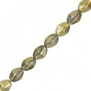 Czech Pinch beads Perlen 5x3mm Crystal amber 00030/26441